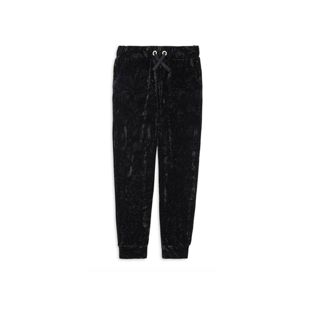 Design History Crushed Velvet Joggers